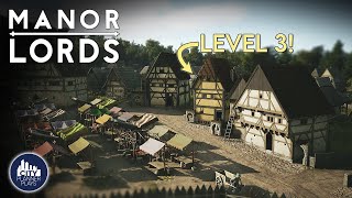 Leveling Up a City amp Completing Supply Chains in Manor Lords  Ep 3 [upl. by Survance]