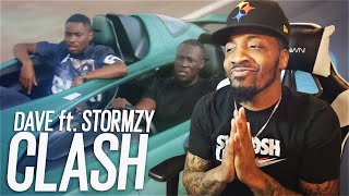 HE DISSED CHIP ON A FEATURE   Dave  Clash ft Stormzy REACTION [upl. by Allsun]