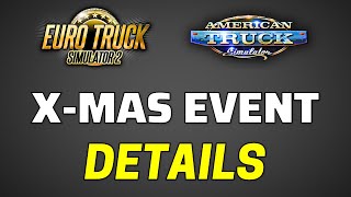 ETS2ATS  Winter Map with SNOW in Christmas Event 2023  Full Details [upl. by Mercy]