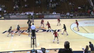 Pepperdine Wins in Five Sets 32 v Gonzaga [upl. by Urial]