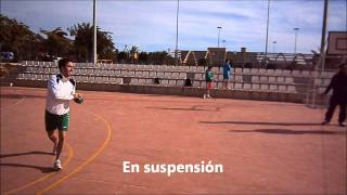 Tipos de pase Balonmano [upl. by Kcirdor840]