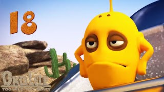 Oko Lele  Episode 18 Alien ⭐ All episodes in a row  CGI animated short [upl. by Anyrb]