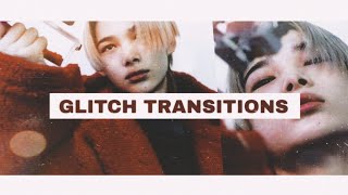 glitch transitions  alight motion [upl. by Elnukeda]