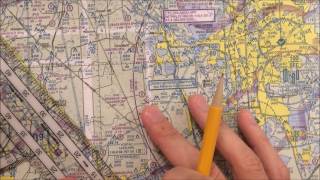 VFR Nav Log Video 1 Determine Route and Checkpoints [upl. by Ahsatin]