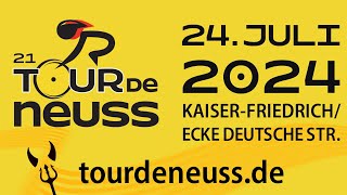 Live Stream zur Tour de Neuss 2024 [upl. by Weylin759]