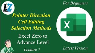 7 Change Pointer Direction  Edit Cell and Selection Methods  MS Excel excel education teacher [upl. by Harod]