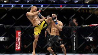 Jose Aldo vs Rob Font  UFC Fight Night Bantamweight Bout Full Match Highlights 124  UFC 4 [upl. by Aniarrol]