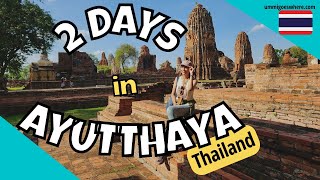 Things to Do in AYUTTHAYA Thailand  How to Go to Ayutthaya from Bangkok [upl. by Alon]