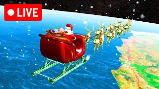 🔴LIVE  TRACKING SANTA CLAUS [upl. by Adnek]