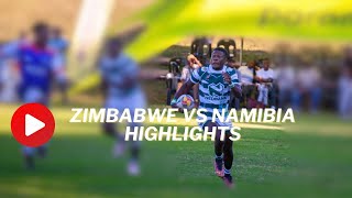 ZIMBABWE VS NAMIBIA  U20 BARTHES TROPHY RUGBY TOURNAMENT [upl. by Tnilf766]