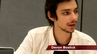 Devon Bostick Talks THE 100 [upl. by Hnahc777]