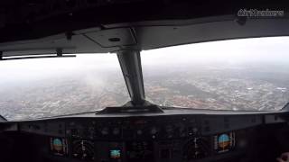 CockpitPilot´s view  Airbus A320 landing  Berlin [upl. by Mathur782]