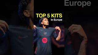 Top 5 New Football Kits in All of Europe 2425 premierleague laliga [upl. by Sotnas]