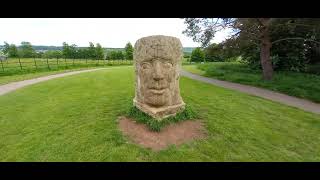 STONE CARVING of James Starley 1830 – 1881  English Inventor of the Bicycle Industry [upl. by Nobel56]