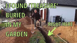 Finding Buried TREASURE in my garden [upl. by Odnalo]