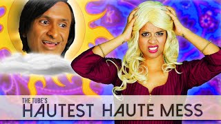 Haute Mess Angel Reacts to Haters  I love makeup [upl. by Aerdnaek561]