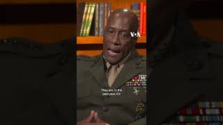 US Africa Command chief weighs in on Islamic State presence in Somalia  VOA News shorts [upl. by Eilak634]