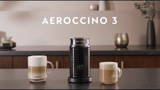 Nespresso Aeroccino 3  Presentation  quot36 [upl. by Ydnarb]