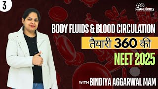 Body fluids and ciculation  human circulatory system  NEET 25  Part 3  Selection जरुरी है। [upl. by Nirrok]