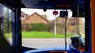 Stagecoach Cambridge Scania N230UD ADL Enviro 400 The Busway [upl. by Ykceb]