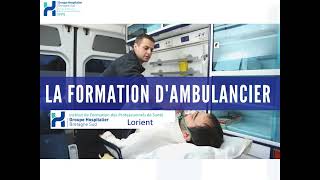 Présentation de la formation dambulancier [upl. by Ellersick]