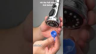 How To Replace Your Kitchen Faucet Aerator  Moen American Standard Delta Kohler Faucets [upl. by Ardried860]