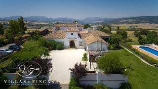 Luxury Cortijo with Panoramical Views SOLD near Ronda Arriate Andalusia [upl. by Ailla639]