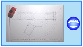 PROIEZIONI ORTOG CILINDRO POGGIATO CON GENERATRICE SUL PO  ASSE INCLINATO DI 60° AL PV 1198 [upl. by Hutchison]