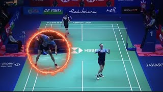 Epic Moments Lee Zii Jia made Viktor Axelsen Extremely Insane [upl. by Wallie]