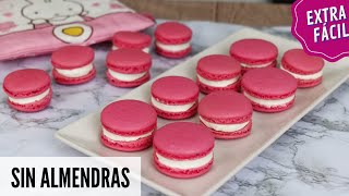 MACARONS SIN HARINA DE ALMENDRAS  RECETA FÁCIL LaDulcepedia [upl. by Ennaeel540]