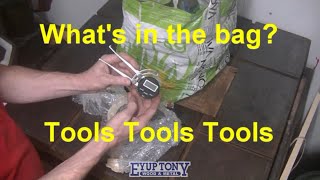 Whats In The Bag Tools Tools Tools [upl. by Ettelrac]