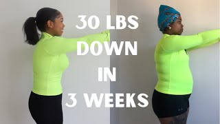 Weight Loss Journey 3 Detox Drinks That HELPED Me Lose 30 lbs In 3 Weeks  PART1  Chazslifestyle [upl. by Ihcehcu]