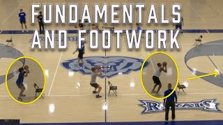 Basketball Fundamental Footwork drill [upl. by Jacquet]