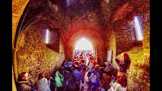 Summer Solstice 2023 over Glastonbury Festival from Glastonbury Tor [upl. by Yenaiv]