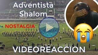 VIDEOREACCION Reaccionando Marching Band Colegio Adventista Shalom [upl. by Esilrahc]