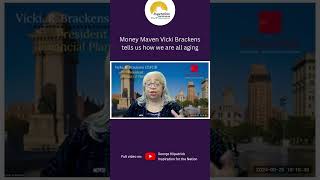 Americas Money Maven Vicki Brackens tells us how were all aging life longevity prosperity save [upl. by Ennaylil]