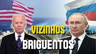 Fronteira entre Russia e Estado Unidos [upl. by Lalo]