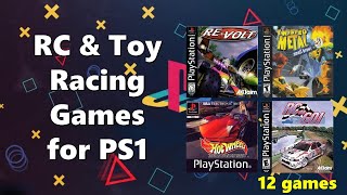 TOP 12 RC amp Toy Racing Games for Playstation 1 [upl. by Lachance]