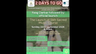 GURU NANAK GURDWARA SMETHWICK  LIVE STREAM RAAG EXAM LAUNCH [upl. by Allegra]