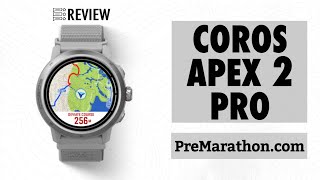 Review Coros Apex 2 Pro pruebas manejo y opinión [upl. by Osy691]