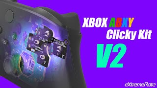 Xbox Series XS Controller ABXY Clicky Kit V2 Installation Guide  eXtremeRate [upl. by Ais756]