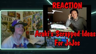 Arakis Scrapped Ideas For JoJo REACTION [upl. by Orelle]