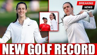 2 MINUTES AGO Caitlin Clark Golf Techniques SHOCKED The World  She is The GOAT [upl. by Shultz]