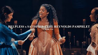 helpless x satisfied x the reynolds pamphlet AUDIO EDIT hamilton [upl. by Kesia]