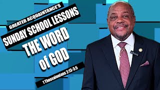 August 4 2024 International Standard Sunday School Lesson The Word Of God [upl. by Eerot]