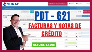 Como declarar las Notas de Crédito en el PDT621  SUNAT 2023 Actualizado [upl. by Joon]