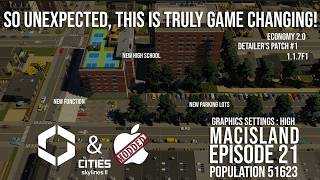 A whole new game Best Cities Skylines 2 game Mac Island E21 [upl. by Kevon]