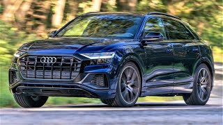 2020 Audi SQ8 Navarra Blue  Performance Luxury Coupe SUV [upl. by Noterb]