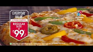 Domino’s Everyday Value starting at Rs 99 [upl. by Rubliw]