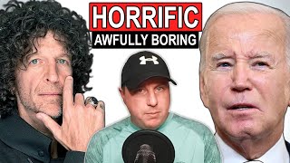 Howard Stern BLASTED for EMBARRASSING Interview with Joe Biden [upl. by Nerraj325]